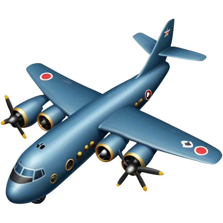 bomber plane emoji