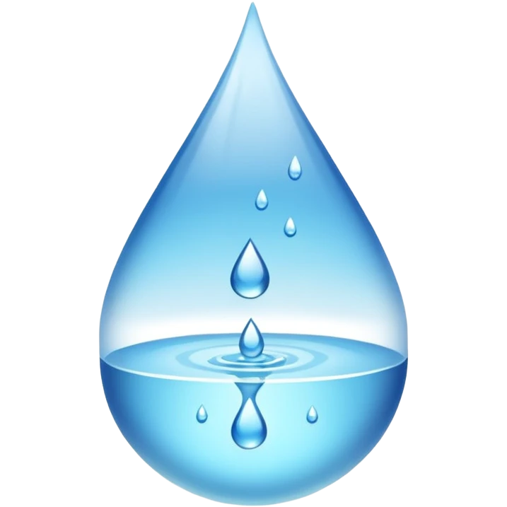 Spring water emoji