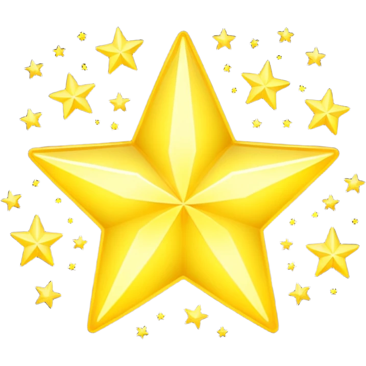 Yellow stars  emoji
