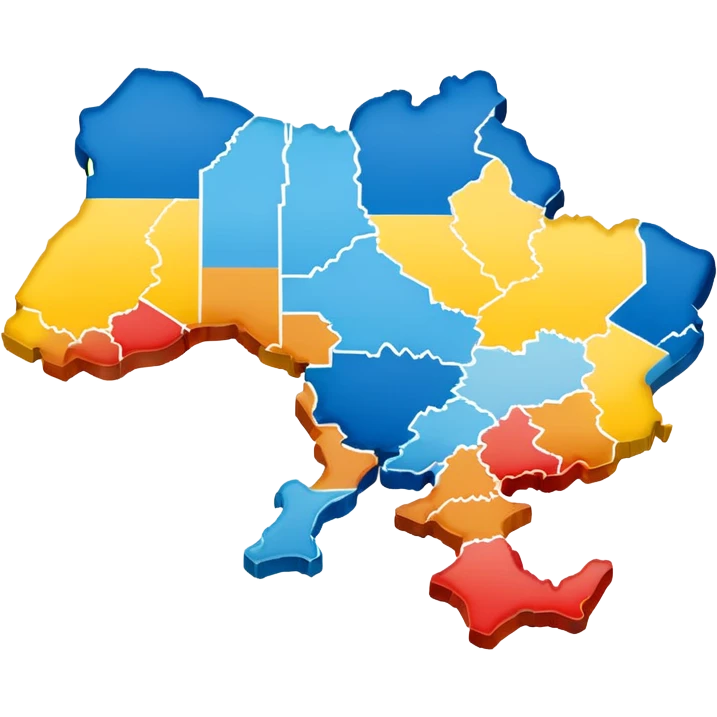 карта україни emoji