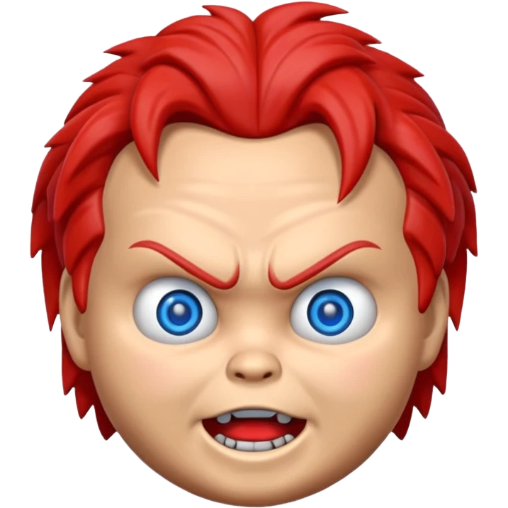 Un emojin de chuky emoji