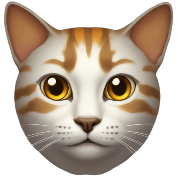 À Pumpkin head cat emoji