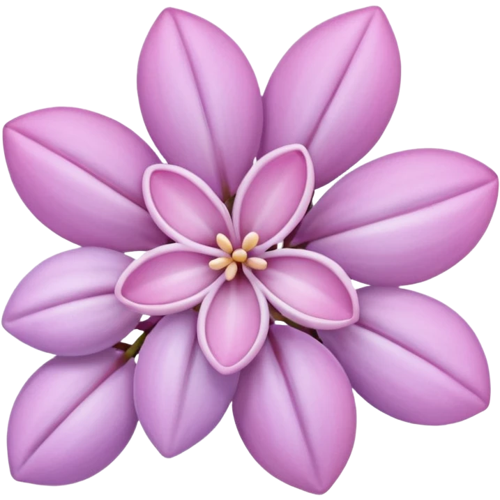 pink lilac emoji