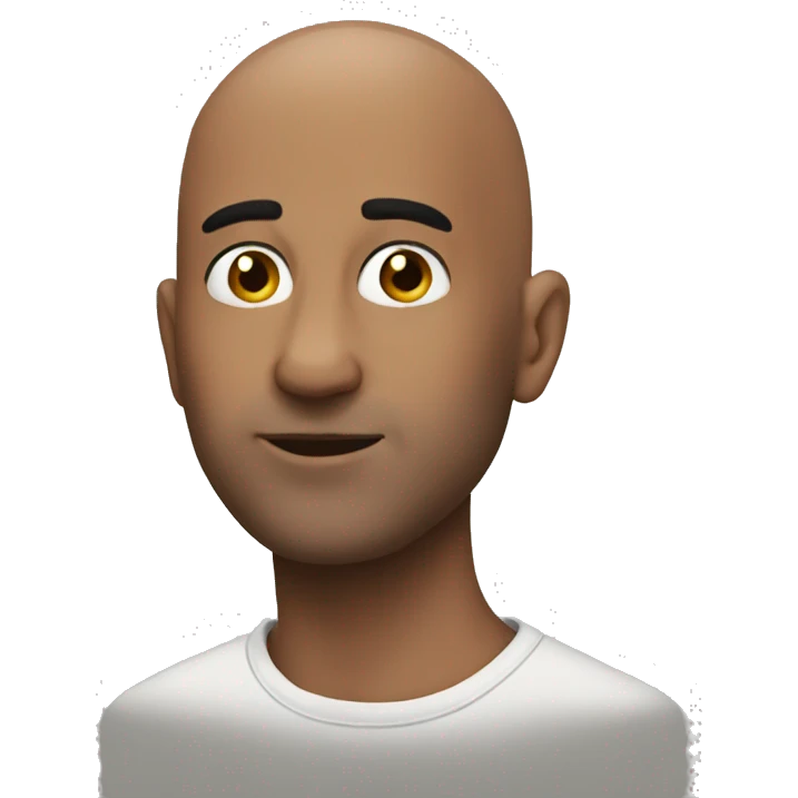 Bald emoji
