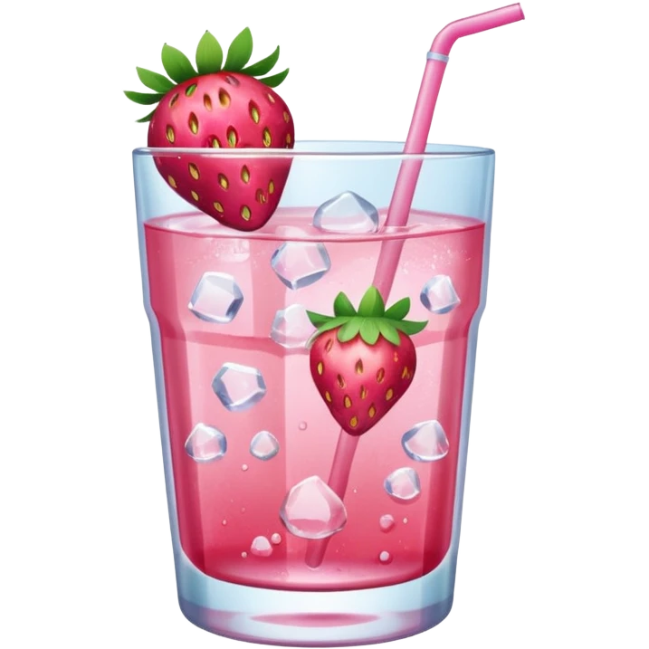 strawberry water emoji