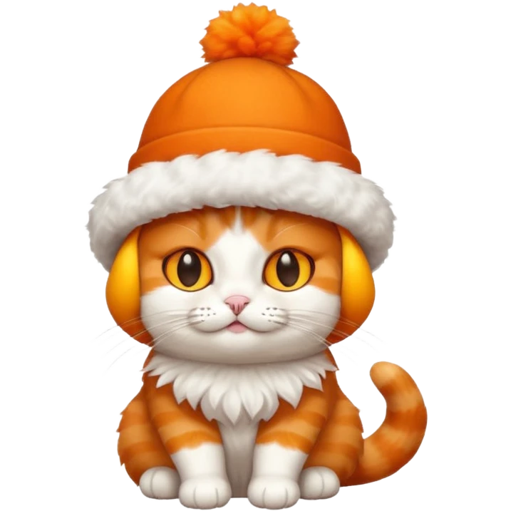 Cat with a hat emoji