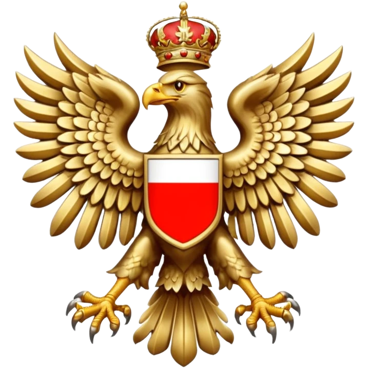 Polish eagle emblem
 emoji