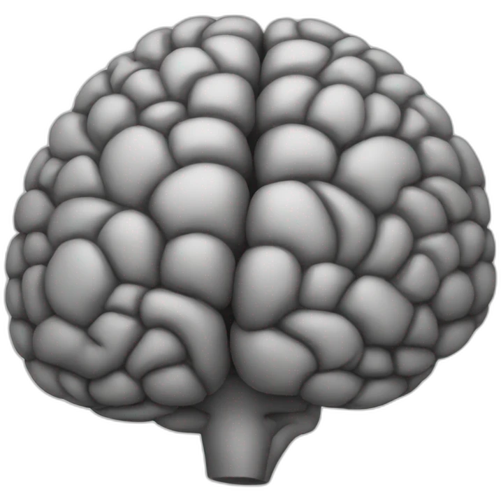 Brain bow emoji