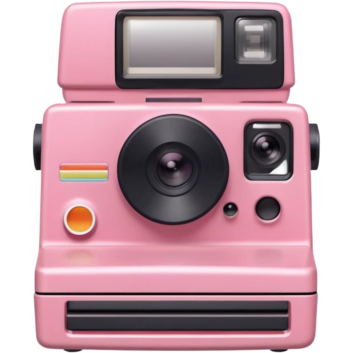 pink polaroid photo emoji