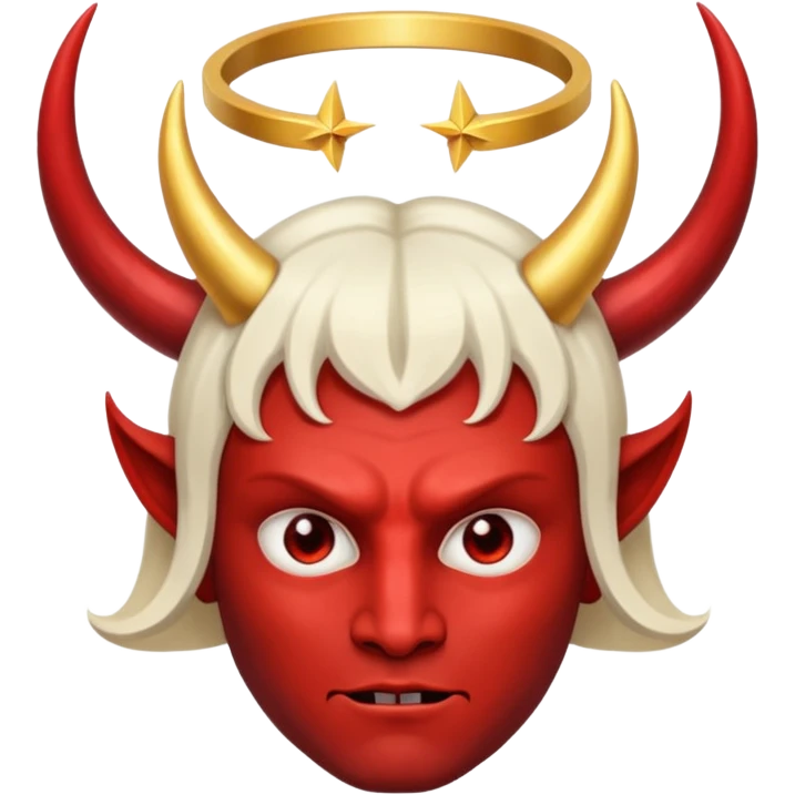 😈+😇 emoji