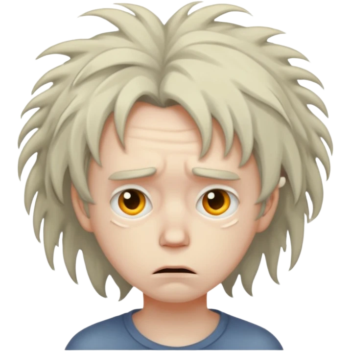 sad weirdo emoji