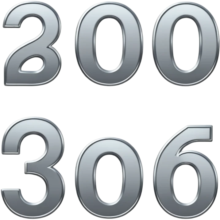 Números 2026 emoji