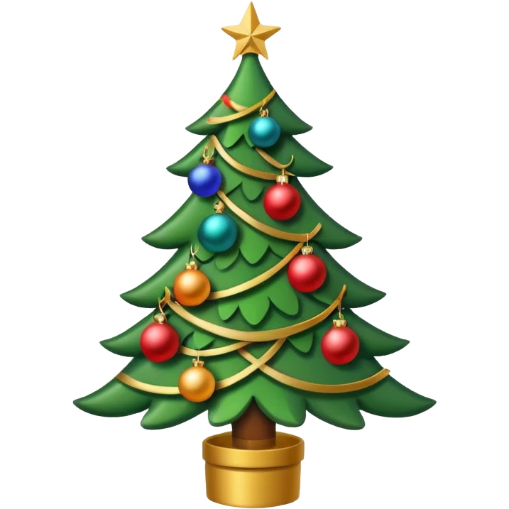 Christmas tree emoji