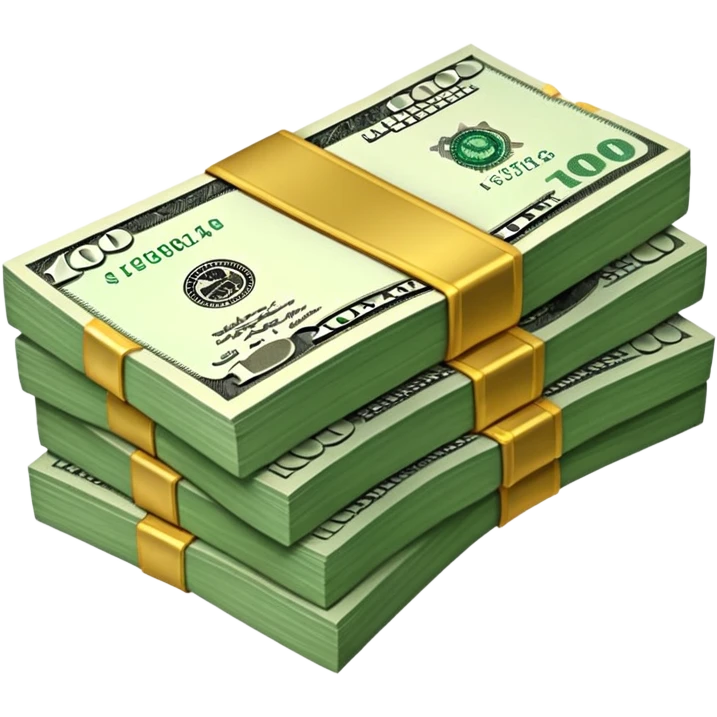 100 dollars emoji