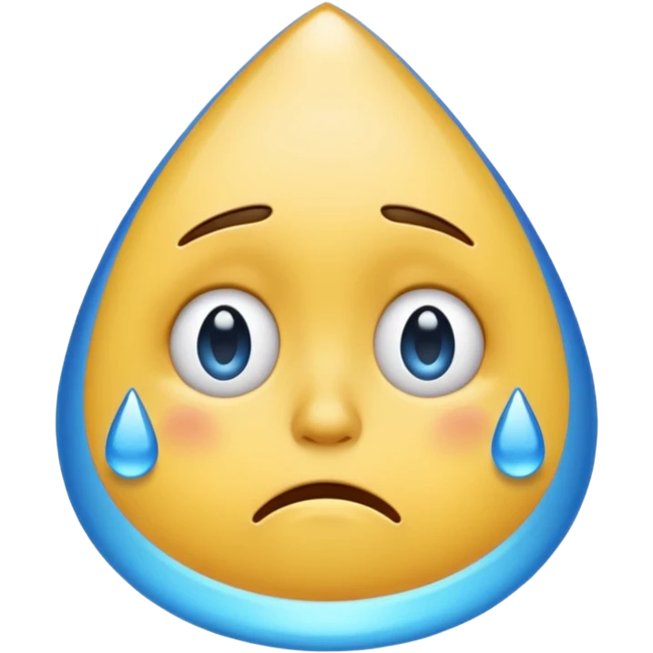 Super sad crying emoji emoji | AI Emoji Generator