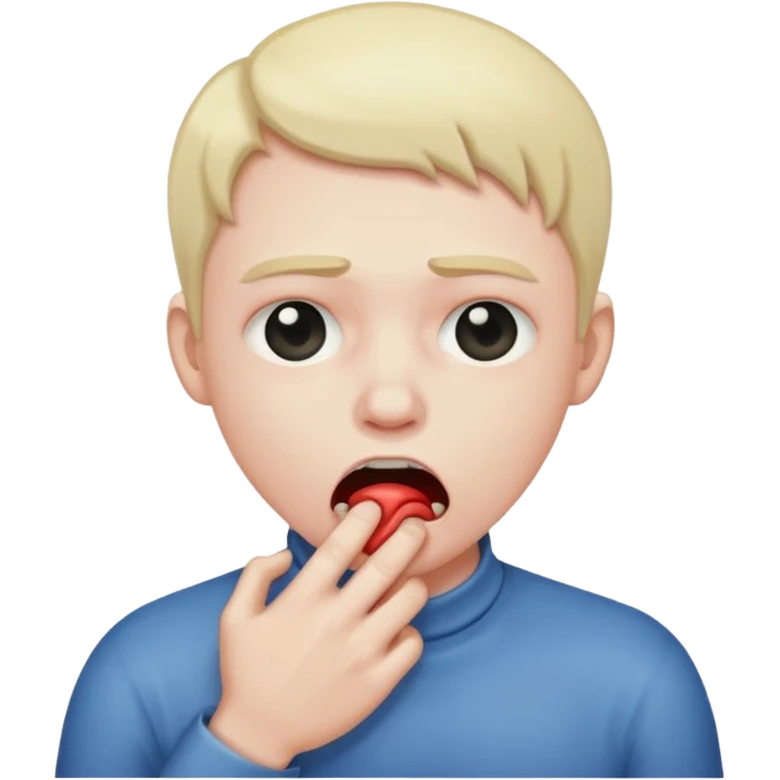 choking neck emoji