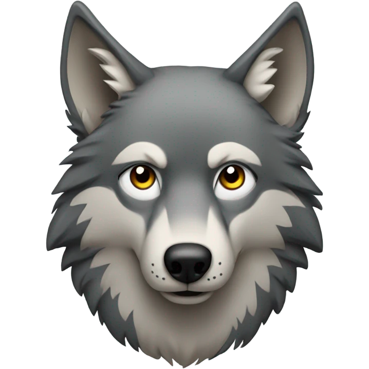 Wolf emoji