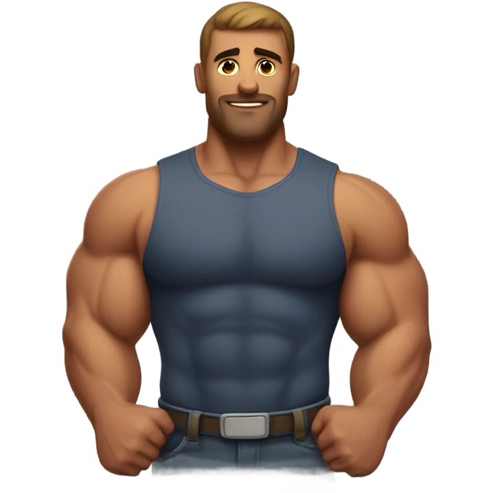 Big buff guy emoji