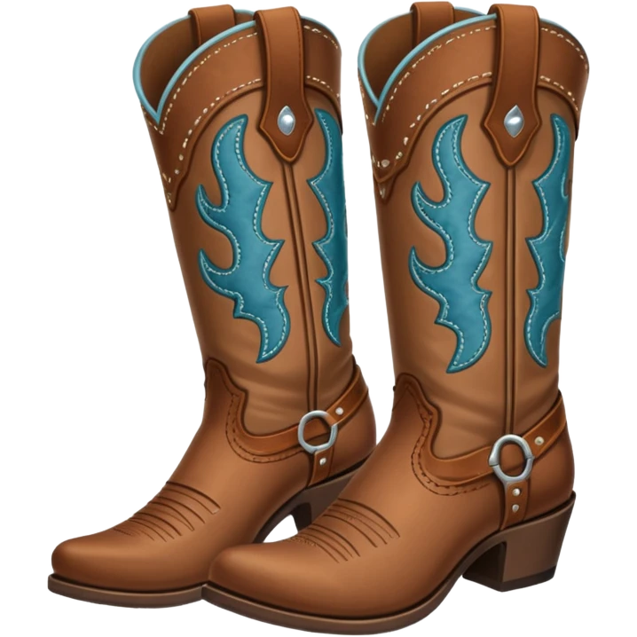 western boots emoji