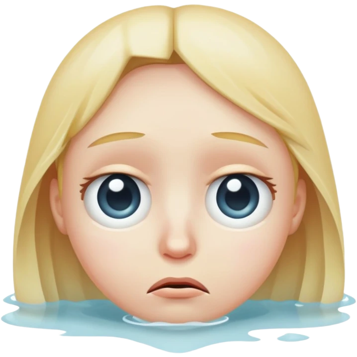 Sad face  emoji