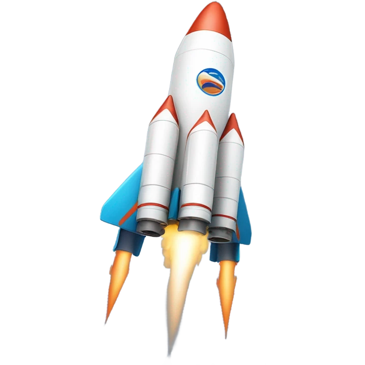 start up rocket emoji