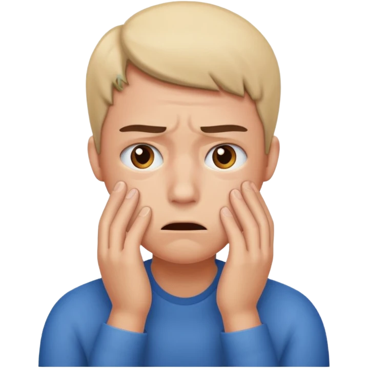 stress emoji