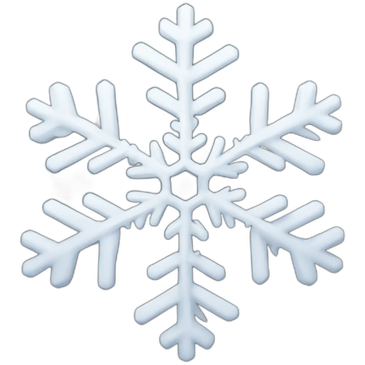 ️ Snowflake emoji