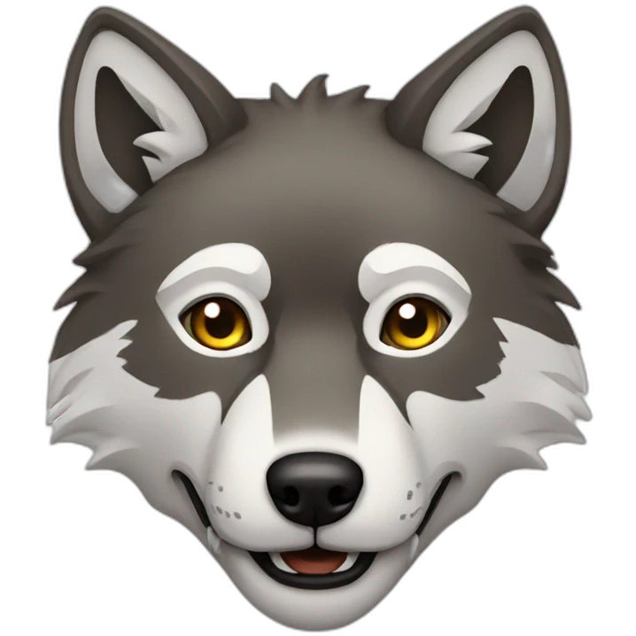 Wolf emoji