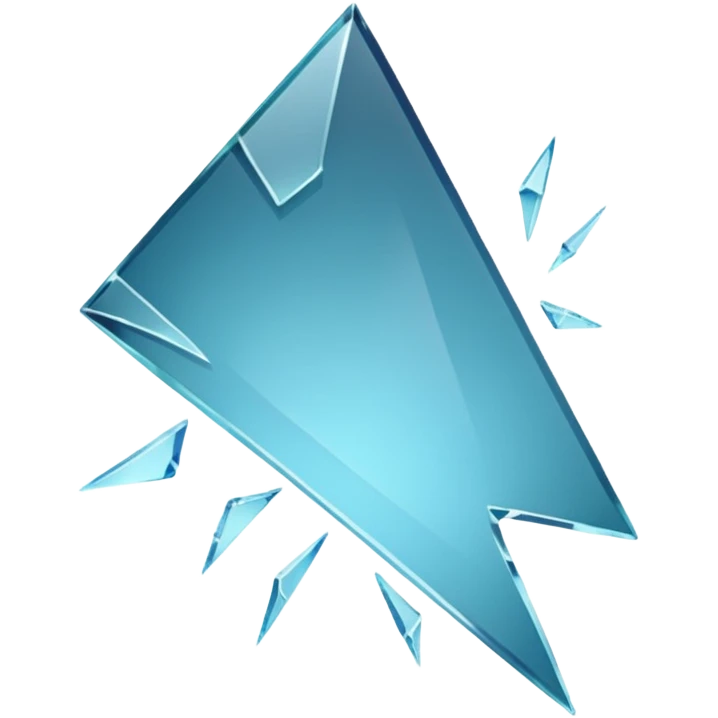 Broken Glass emoji