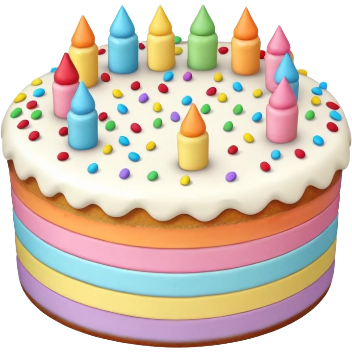 Pixie cake emoji