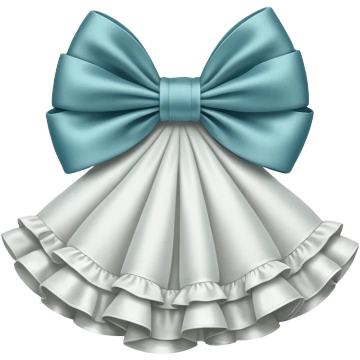 Fiocco bianco emoji