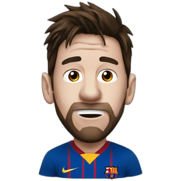 messi llorando emoji