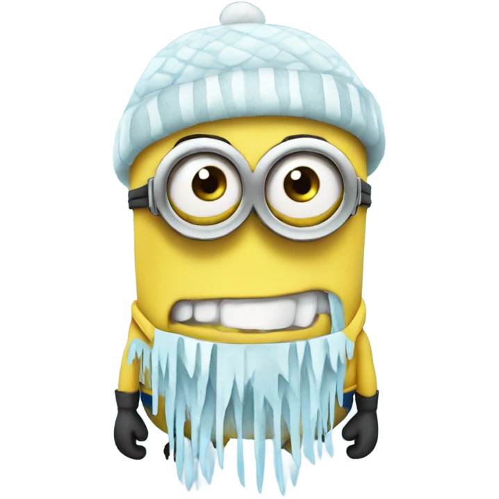 frozen minion emoji