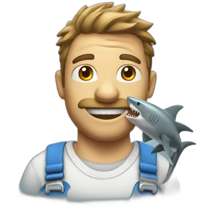 shark plumber emoji