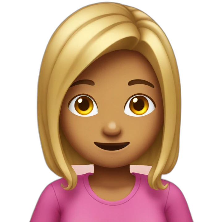 Emojis fille dab emoji
