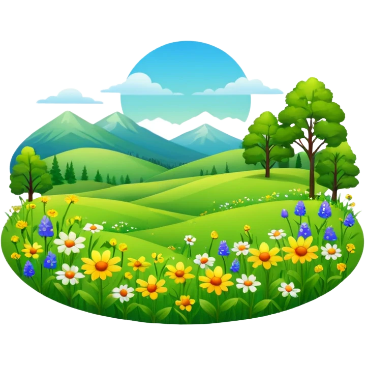 Meadow emoji