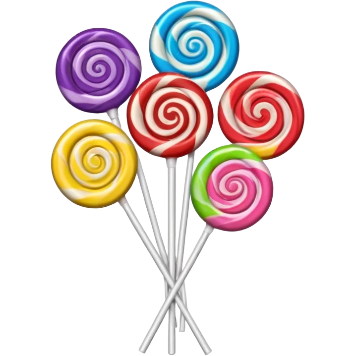 Bouquet of lolipops emoji