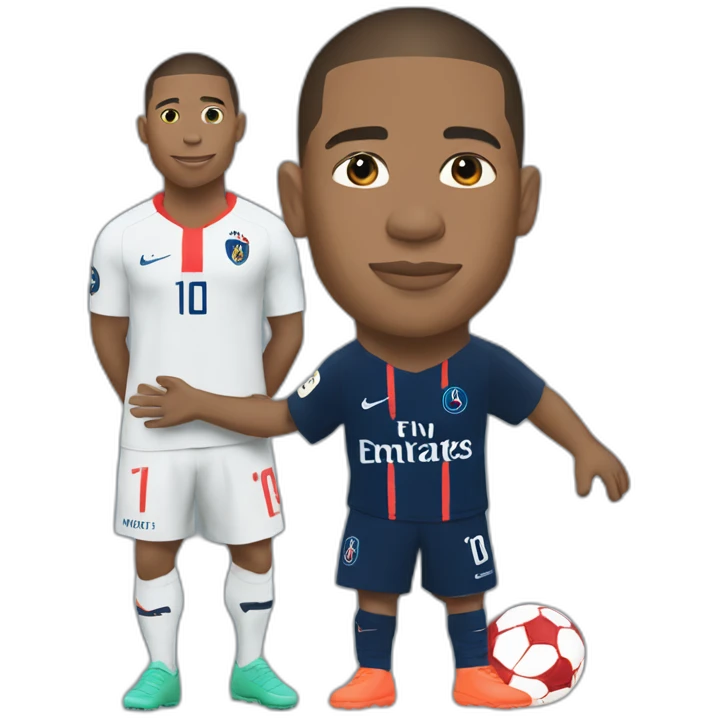 Mbappe with turtul emoji