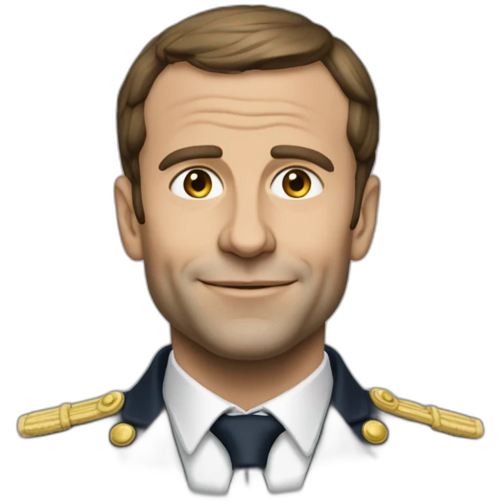 Macron étonné emoji