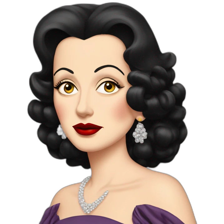 Hedy lamarr emoji