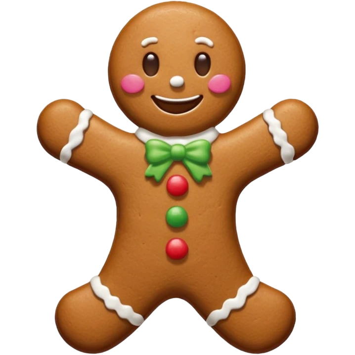 Gingerbread emoji