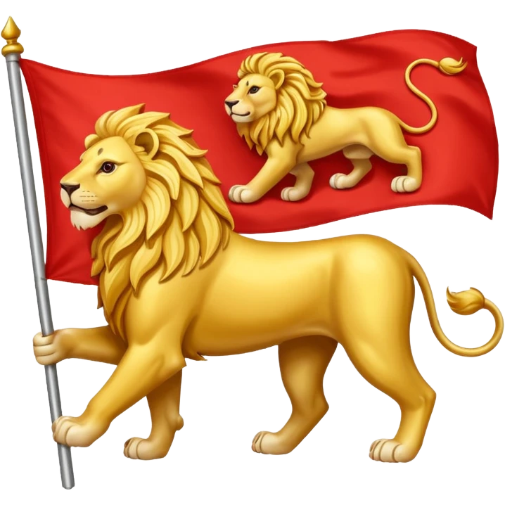 پرچم شیرو خورشید  emoji