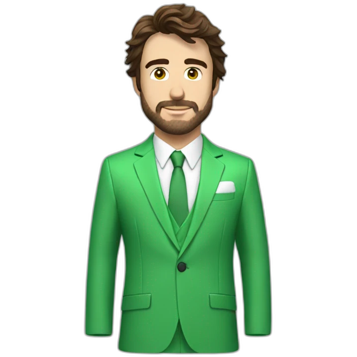 Fernando Alonso green suit emoji