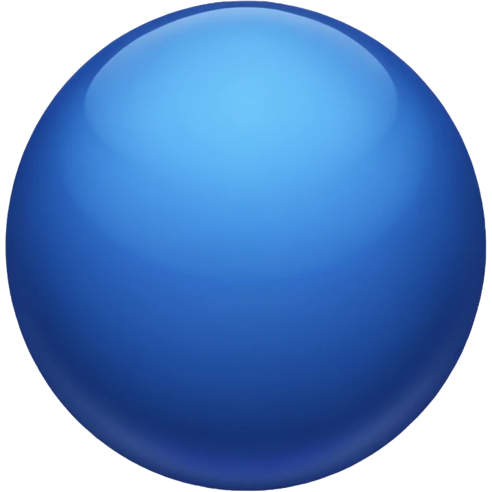 Blue emoji