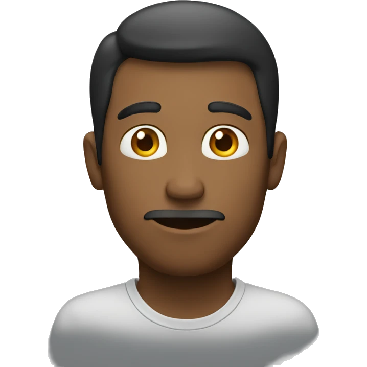  thinking guy emoji
