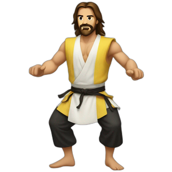 kung-fu-jesus emoji