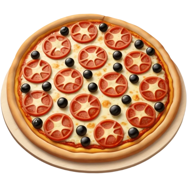Pizza Napoletana con più sugo che mozzarella emoji
