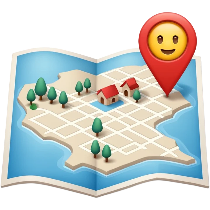 white map emoji