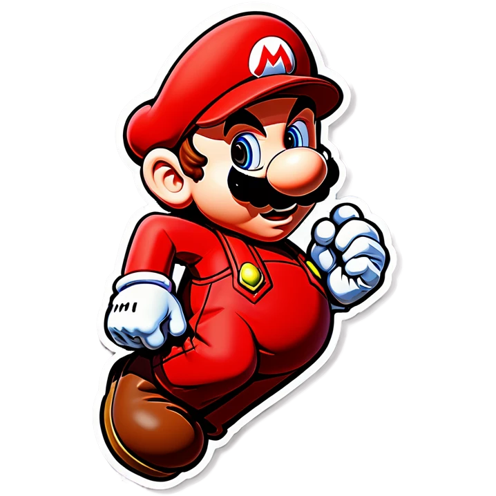 Mario red
 emoji