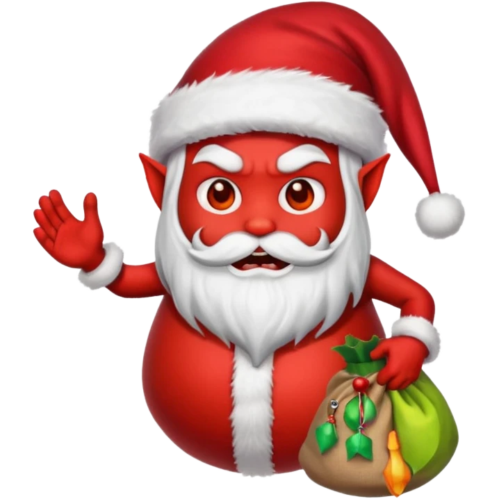 Demon ,Christmas  emoji